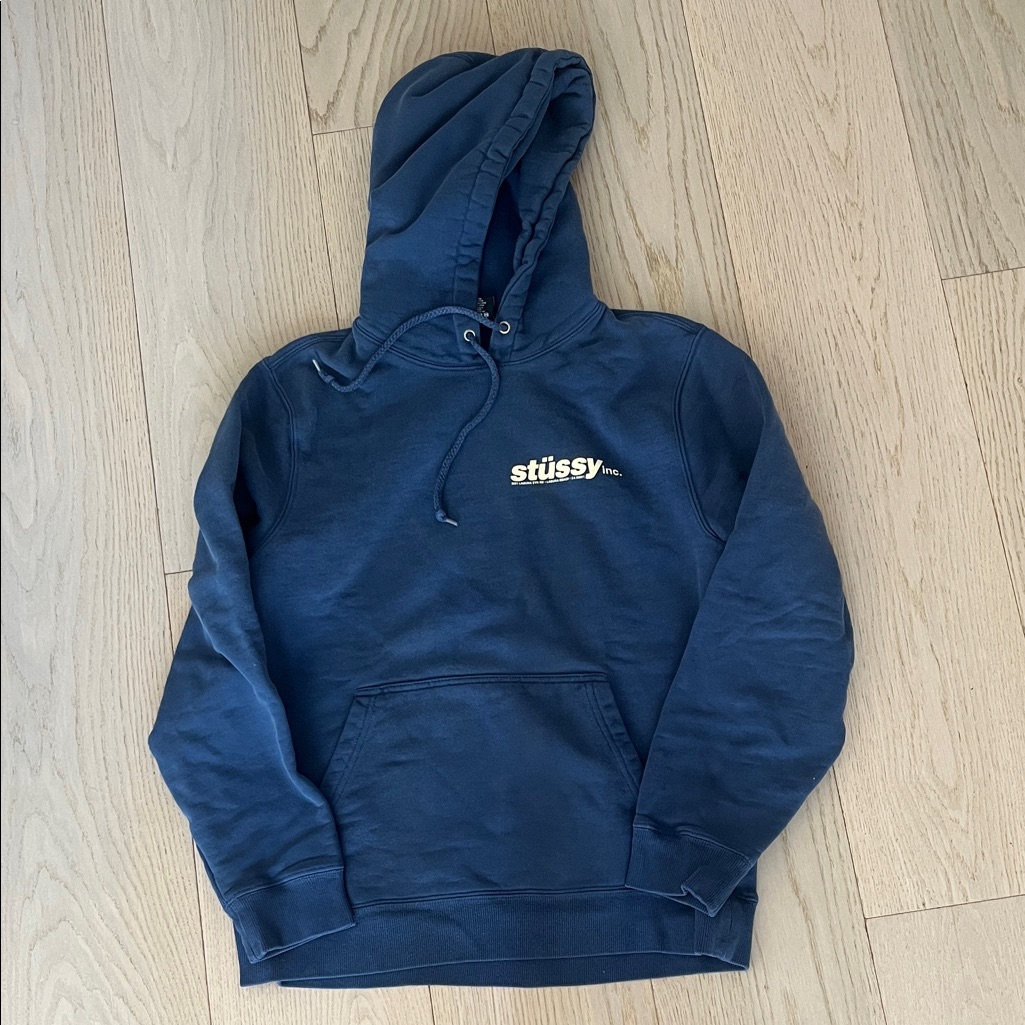 Stussy Men's Navy Hoodie
